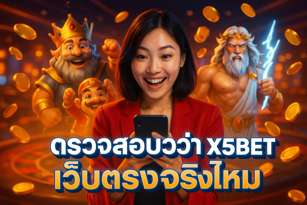 ตรวจสอบว่า X5BET เว็บตรงจริงไหม