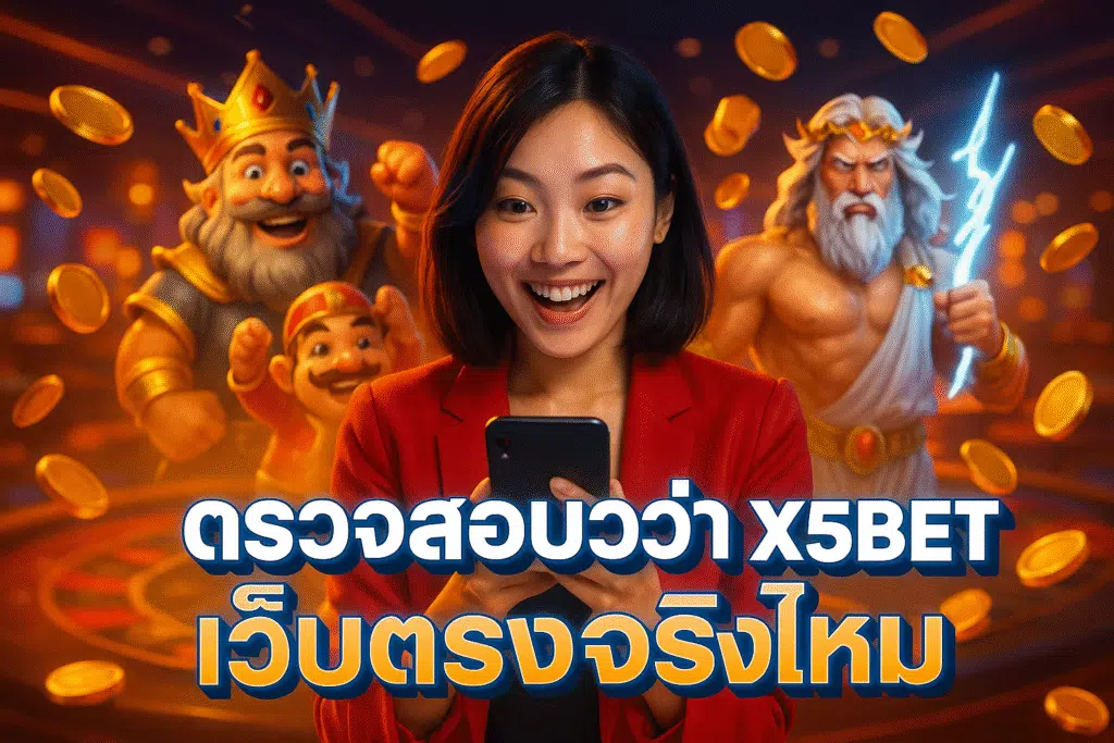 ตรวจสอบว่า X5BET เว็บตรงจริงไหม