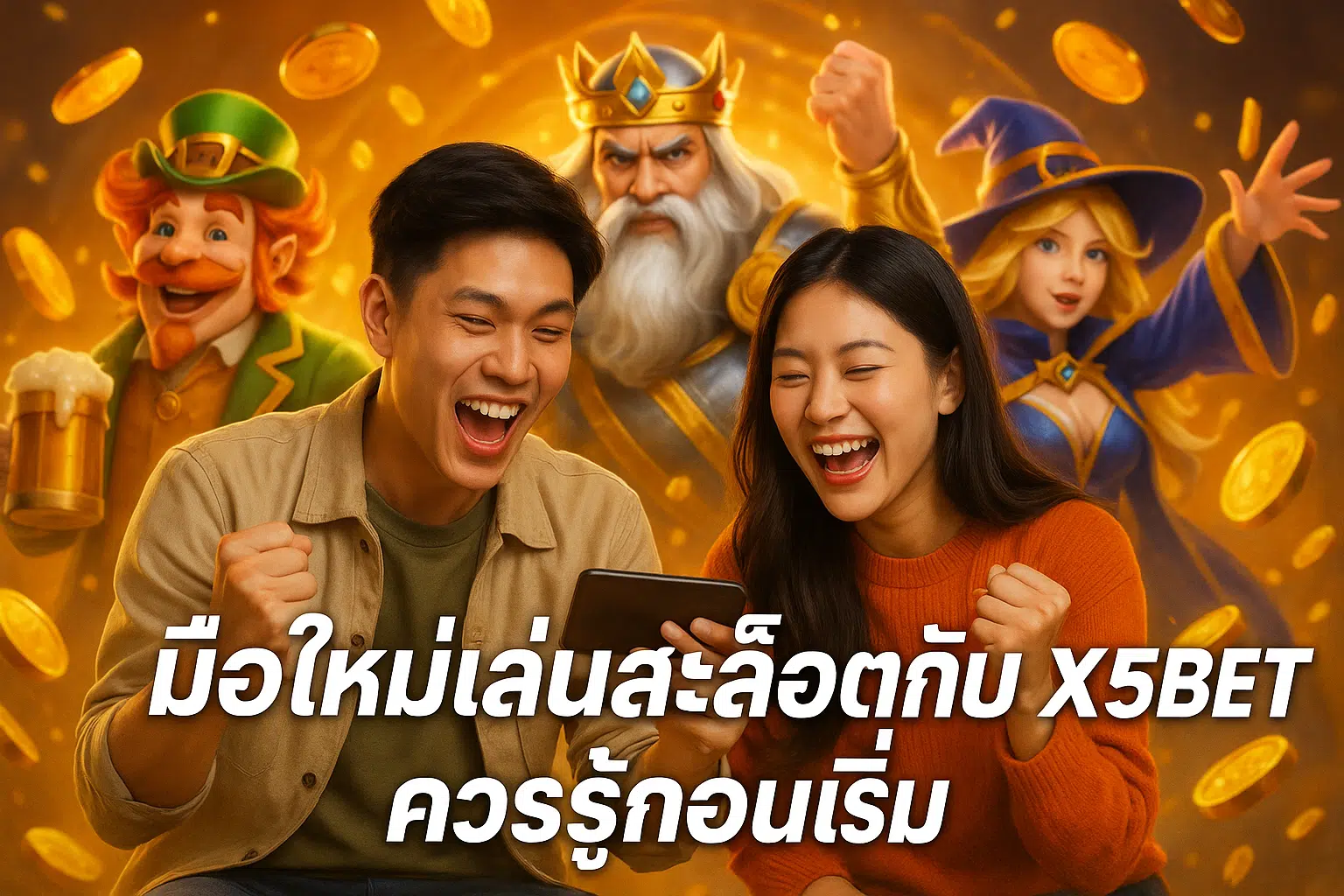 มือใหม่เล่นสล็อตกับ X5BET ควรรู้ก่อนเริ่ม
