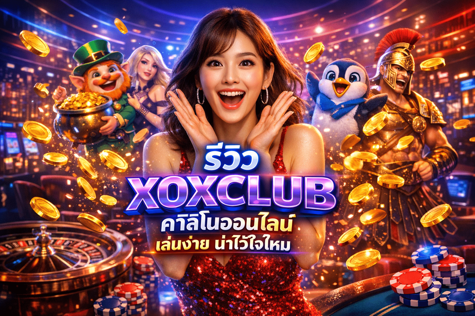 รีวิว XOXCLUB คาสิโนออนไลน์ เล่นง่าย น่าไว้ใจไหม