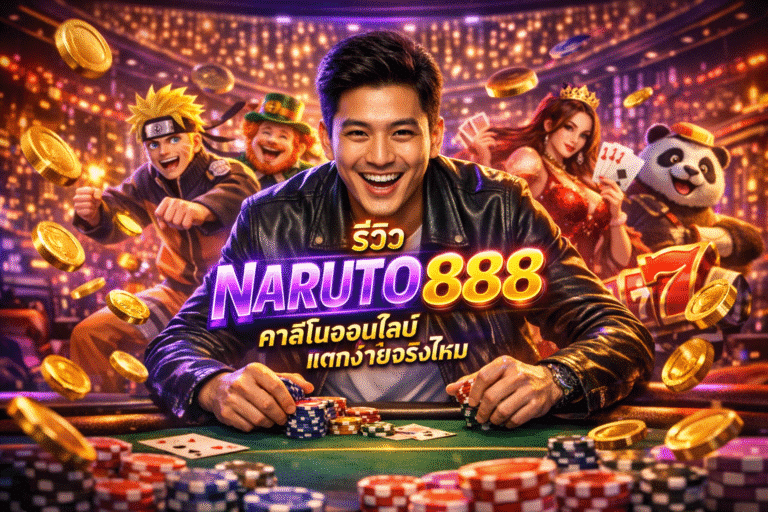 รีวิว NARUTO888 คาสิโนออนไลน์ แตกง่ายจริงไหม